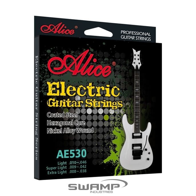 Elixir Nanoweb Light Gauge Electric Guitar Strings - 10-46