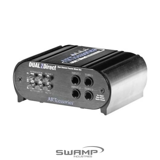 ART Dual RDB - Dual Reamping Direct Box - Line Level to Hi-Z signal converter