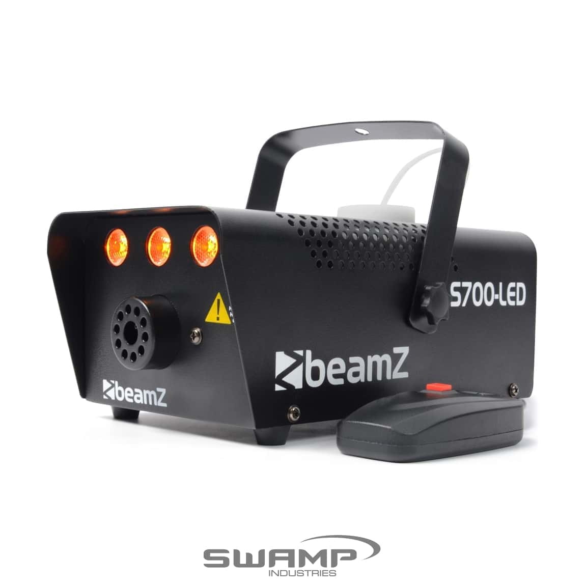 Beamz SB1500-LED Smoke & Bubble Machine with LED Wash Lights 18 x 3W RGB LCD  