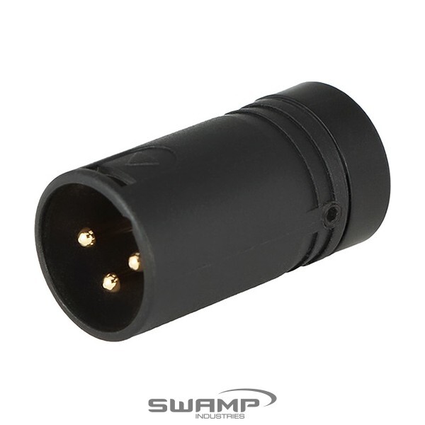 Cable Techniques CT-BX3FL-K Low-Profile Right Angle Female XLR Connector - Black