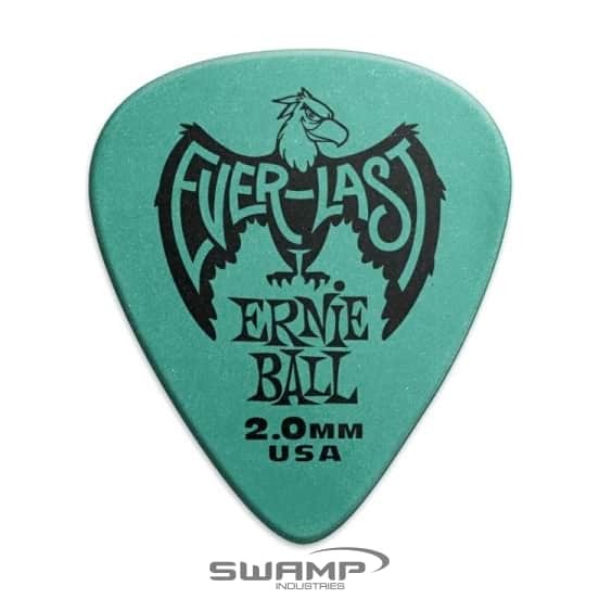 Ernie Ball 9343 White Multipack Prodigy Guitar Picks 2.0mm - 6-Pack Each Design