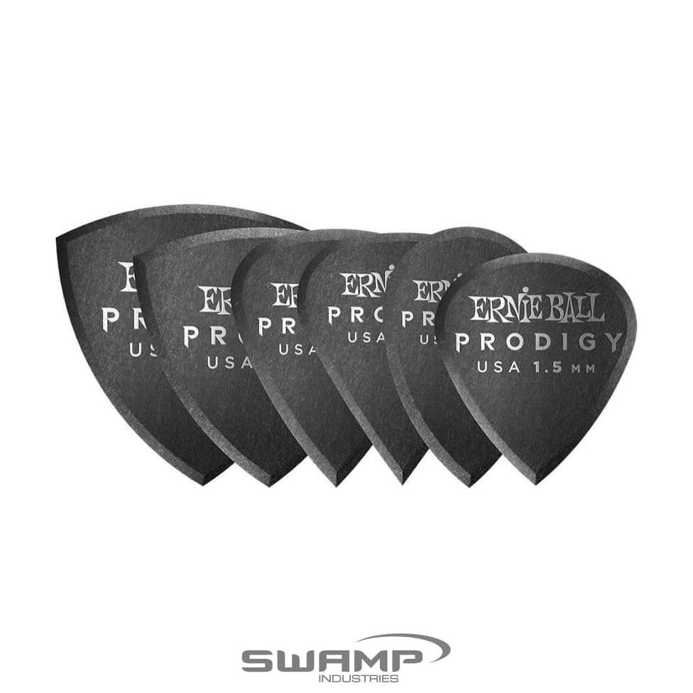Ernie Ball 9343 White Multipack Prodigy Guitar Picks 2.0mm - 6-Pack Each Design