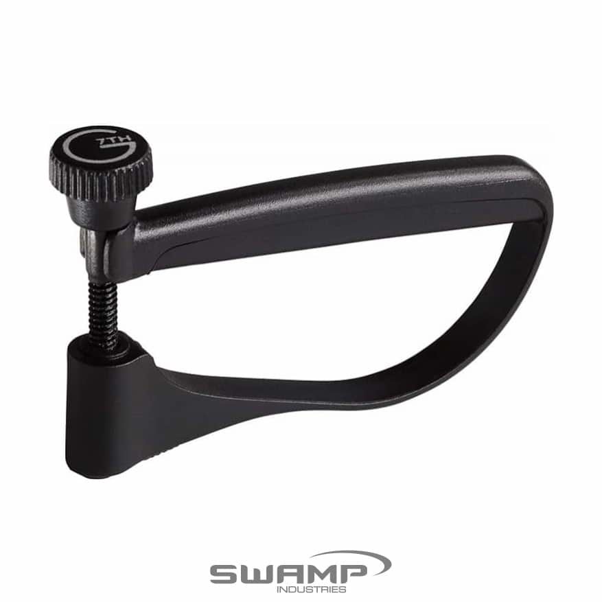 G7th G7NP6BK Newport 6-String Electric and Acoustic Guitar Capo - Satin Black