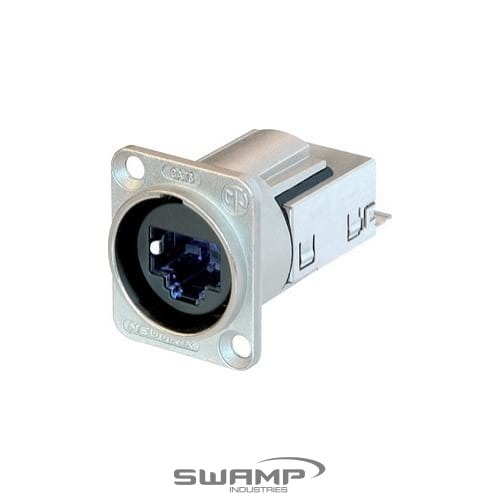 Neutrik NE8FDV etherCON Ethernet Panel Mount | RJ45 Cat6 D-Style