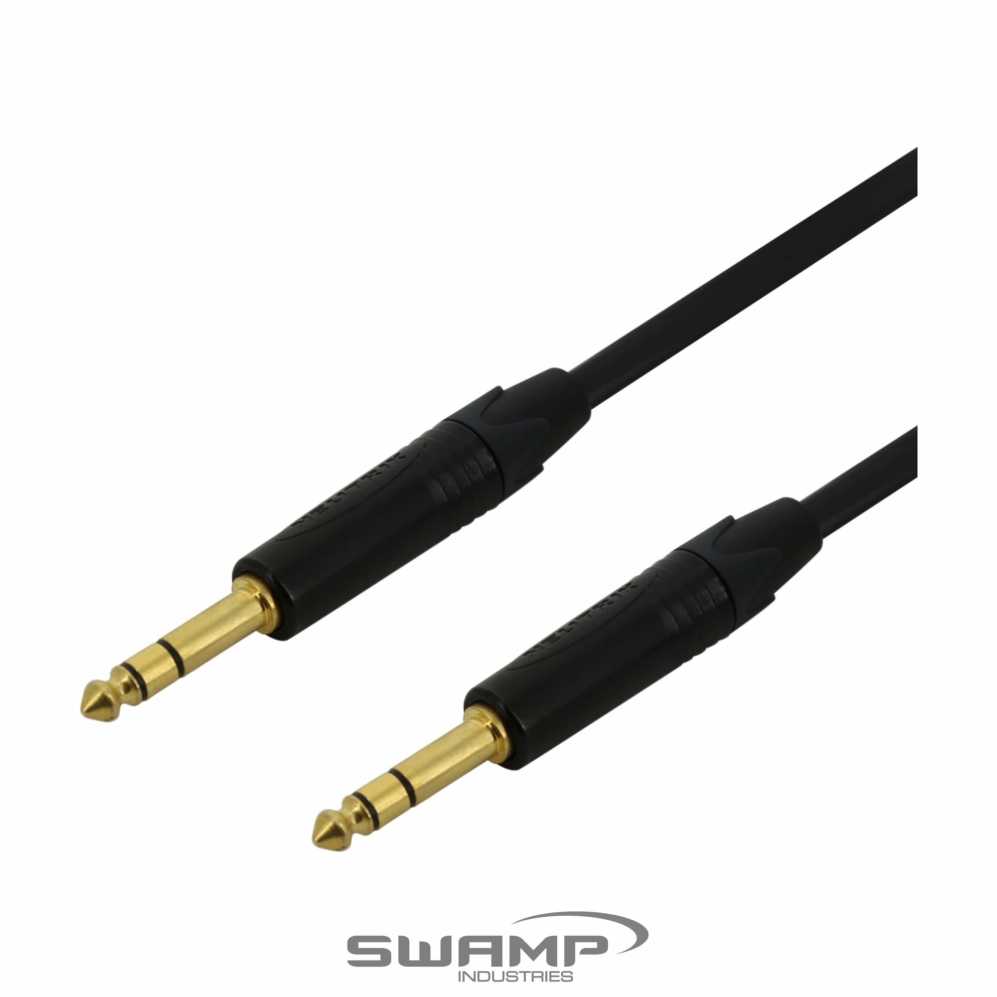 Balanced TRS Audio Cable - Dual Right Angle 1/4