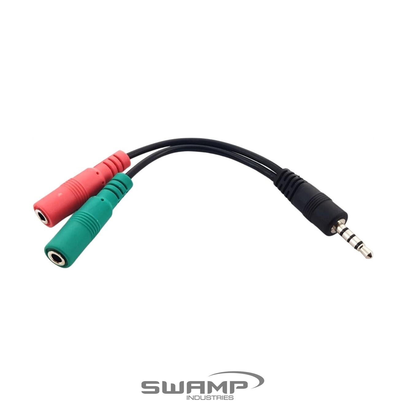 3.5mm TRS to XLR(m) - Stereo to Mono Cable