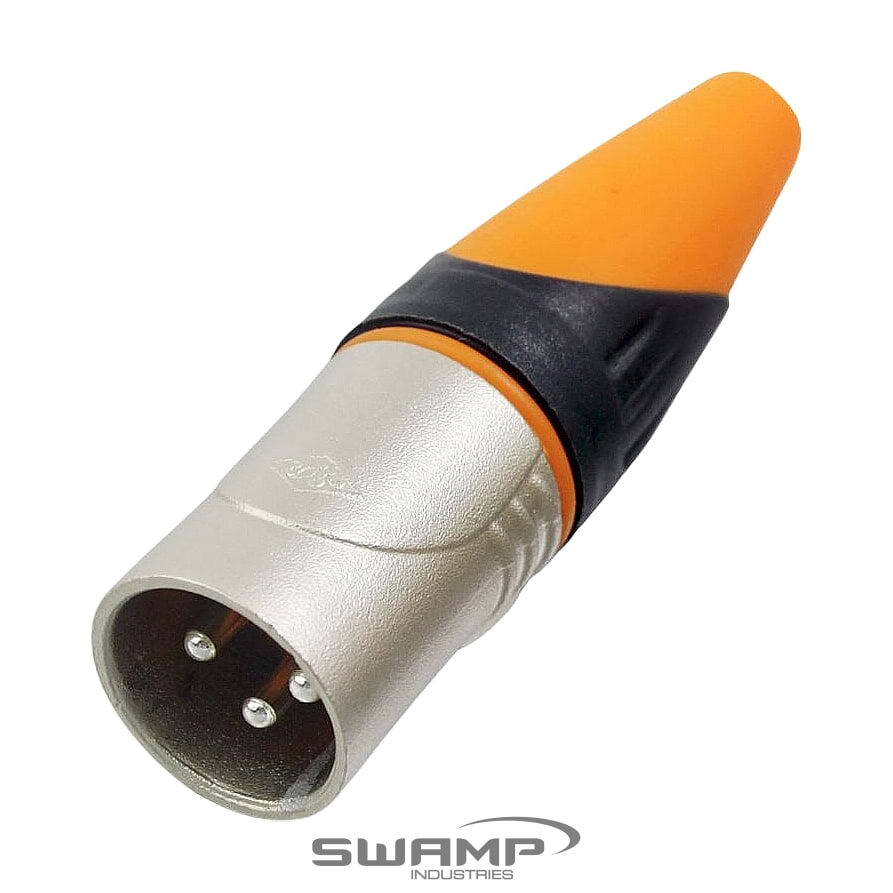 Cable Techniques CT-BX3FL-K Low-Profile Right Angle Female XLR Connector - Black