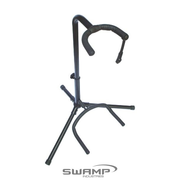Enya EGS1 Tripod Guitar Stand White - Auto-Lock Folding Acoustic Electric Bass