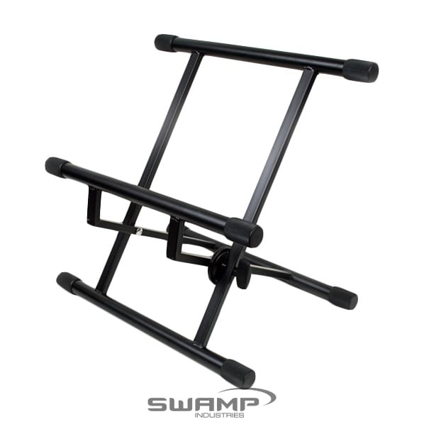 Enya EGS1 Tripod Guitar Stand White - Auto-Lock Folding Acoustic Electric Bass