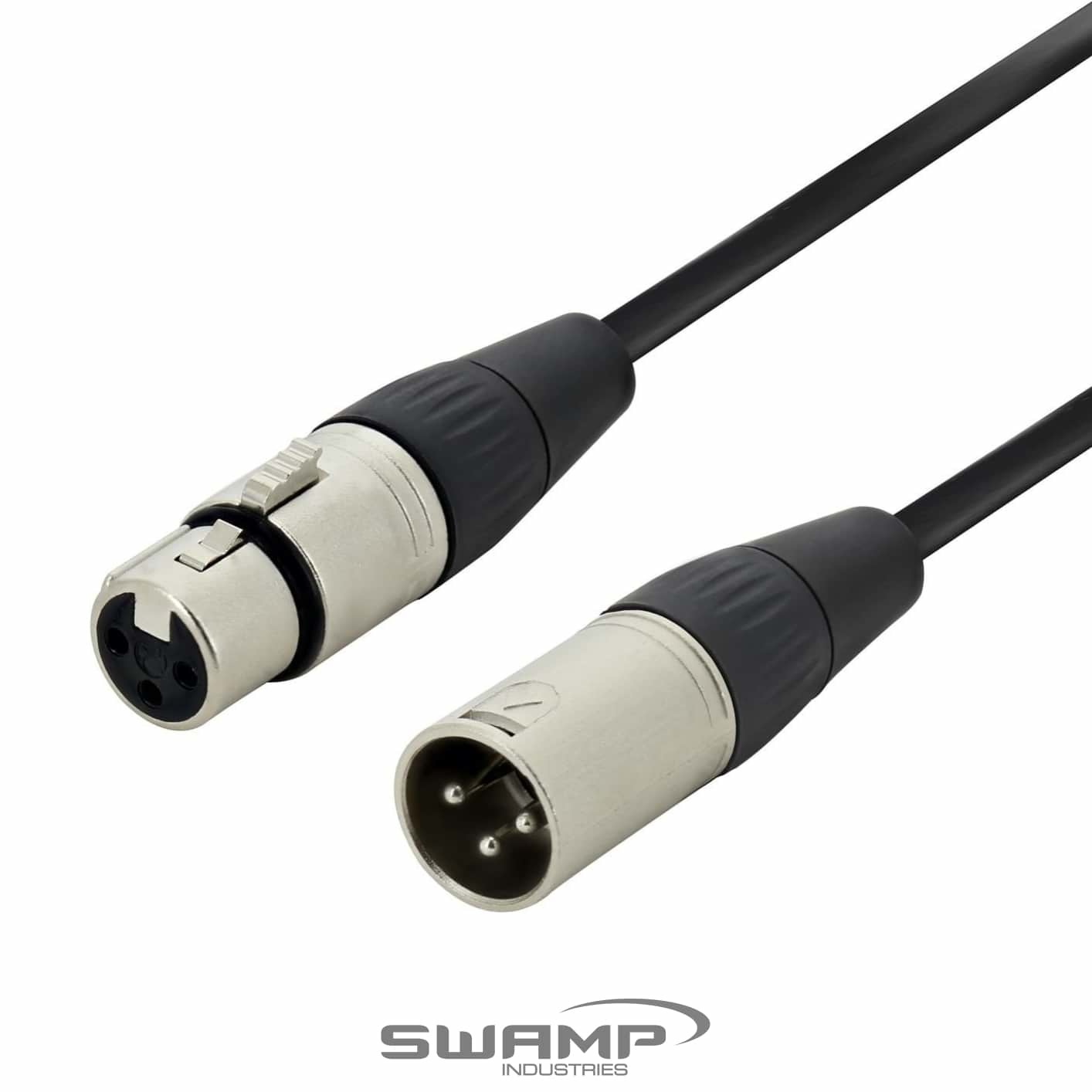 SWAMP Colour Code XLR Mic Cable - Balanced Microphone Lead - Selectable Length