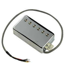 Artist BullBucker Electric Guitar Humbucker Pickup Neck - Chrome