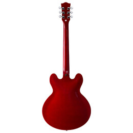 Artist Cherry58DLX Semi-Hollow Electric Guitar with Bullbucker Pickups