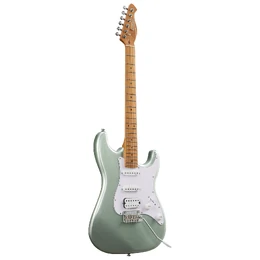 Artist AS20V2 Electric Guitar with HSS Pickups - Metallic Green