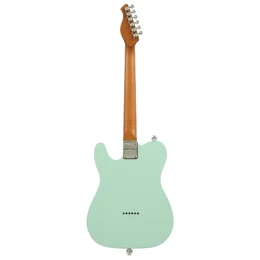 Artist AT53 Electric Guitar with Hand Made Pickups - Vintage Green