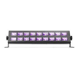 Beamz BUV293 18 x 3W UV LED Bar
