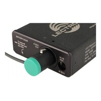 Cable Techniques Low-Profile Balanced XLR Cable - Green - 45cm