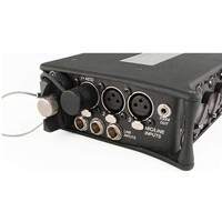 Cable Techniques Low-Profile Balanced XLR Cable - Black - 45cm