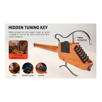 Donner HUSH-I Acoustic-Electric Guitar Kit - Mahogany