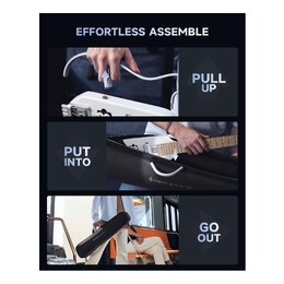 Donner HUSH-X Electric Guitar Kit - White