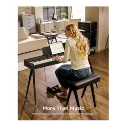 Donner OURA S100 88-key Graded Hammer Weighted Digital Piano - Black