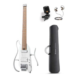 Donner HUSH-X PRO Electric Guitar Kit - White