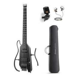 Donner HUSH-X PRO Electric Guitar Kit - Black