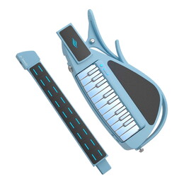 Enya Cyber-G Stringless Smart Guitar & Keyboard Hybrid - Keyboard Module - Blue