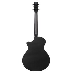 Enya EGA-X0 41" Grand Auditorium HPL Spruce Acoustic Guitar - Black
