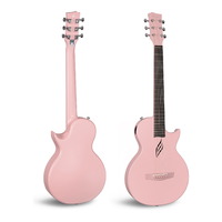 Enya Nova Go 35" Carbon Fibre Guitar - AcousticPlus - Pink
