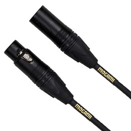 Mogami Gold Studio XLR-XLR Cable Neutrik Plugs with Gold Contacts - 10ft