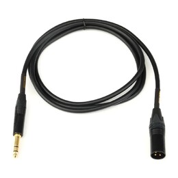 Mogami Gold 1/4" TRS to XLR Male Cable - 3ft