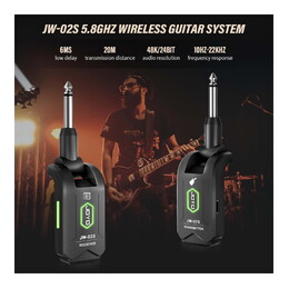JOYO JW-02S 5.8GHz Wireless Guitar System