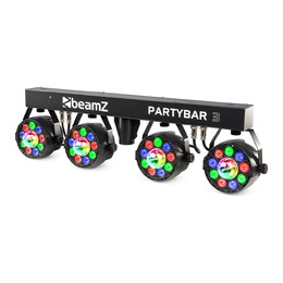 Beamz PartyBar 3 All-In-One LED DJ Lighting System