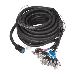 48 Channel - 32IN 16OUT - Multi-pin Stage Box w/ 30m Monitor Split - 40m