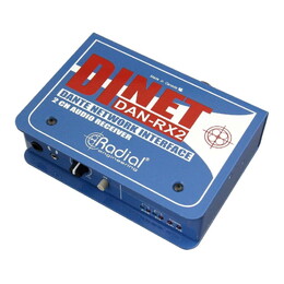 Radial DiNET DAN-TX2 Dante Network DI 2-Channel Audio Transmitter