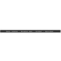 Stage Series Balanced XLR Microphone Cable - BLACK Connector - 3m