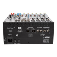 SWAMP S8-MK2 8CH Mixing Desk - Compressor - Effects - USB Audio Interface