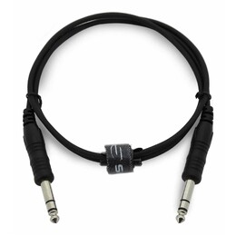 SWAMP 1/4" Slim-Line Patching TRS Cable - BLACK - 3m