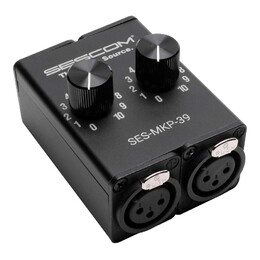 Sescom SES-MKP-39 2-Channel XLR Passive Audio Volume Control