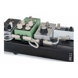 RockBoard Sapphire Series 1/4" Flat Patch Cable - 10cm