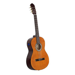 Artist CL44AM Full Size Classical Nylon String Guitar Pack - Amber