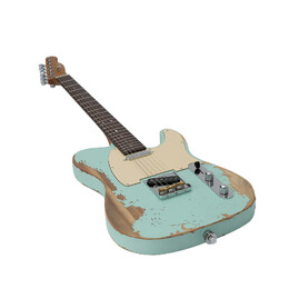 Artist AT53 Vintage Green Electric Guitar with Hand Made Pickups