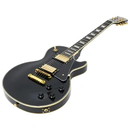 Artist AP97BB Black Electric Guitar w/ Bullbucker Pickups