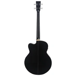 Artist ABJ42 Acoustic Bass with Cutaway and EQ - Black