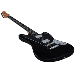 Artist GM1BARI Baritone Electric Guitar with Bullbucker Pickups - Black