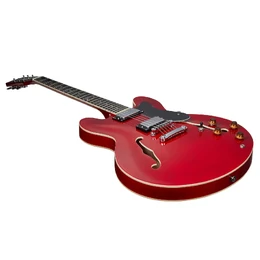 Artist CHERRY58 Hollow Body Electric Guitar with Humbucker Pickups