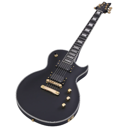 Artist AP6G Cimmerian Matte Black Electric Guitar with Active Pickups
