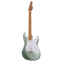 Artist AS20V2 Electric Guitar with HSS Pickups - Metallic Green