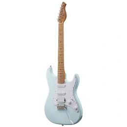 Artist AS20V2 Electric Guitar with HSS Pickups - Pastel Blue