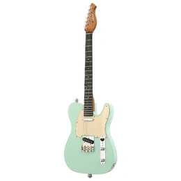Artist AT53 Electric Guitar with Hand Made Pickups - Vintage Green
